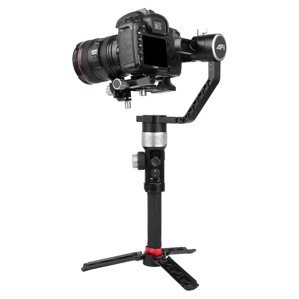 3-Axis Handheld Gimbal Stabilizer Kit Built-in Foldable Mini Tripod Grip Design Supports Bluetooth Remote Control with OLED |