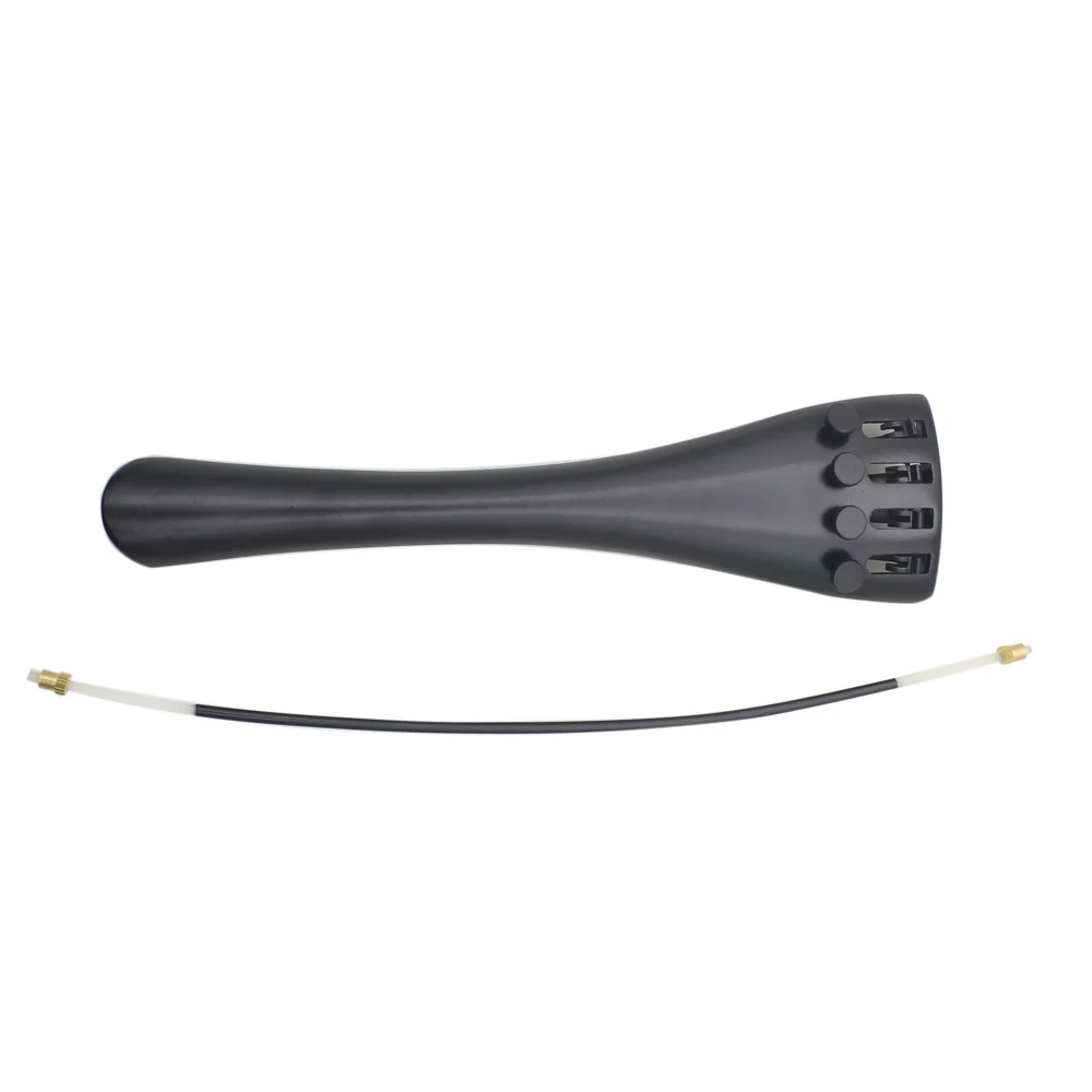 3/4 4/4 Виолончель Tailpiece 4 тонкая настройка алюминиевый сплав с 1 шт Tailgut Professional