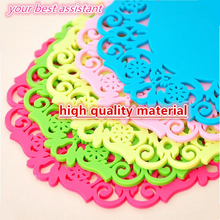 Бесплатная доставка гибкий прочный силиконовый коврик держатель для горшка