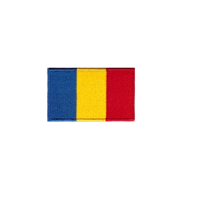 Красный Европа, Франция, Швейцария, Россия, Польша, Ватикан, флаг, вышивка - Цвет: Красный