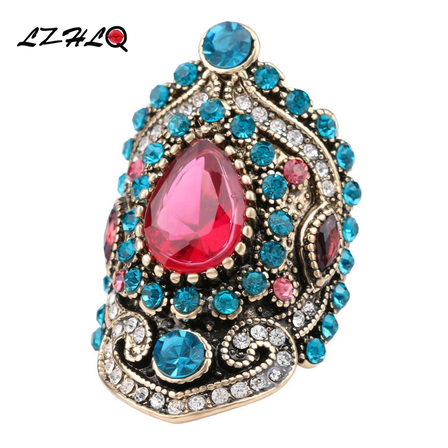 LZHLQ известный бренд винтажные женские свадебные кольца 2020 модные капли воды