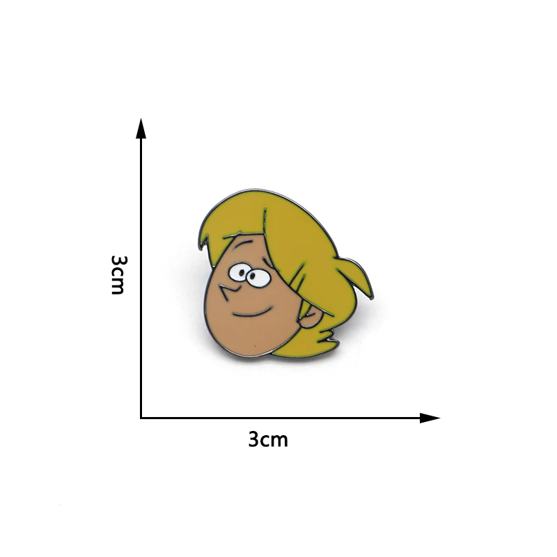 Cartoon Brooches Bowman Enamel Pin for Girls Lapel Pin Hat/bag Pins Denim Jacket Shirt Women Brooch Badge SC4438