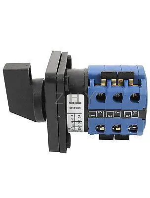 AC660V 20A 7 позиций поворотный кулачок универсальный комбинированный