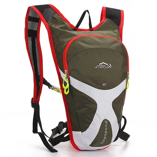 04without water bag Сверхлегкий Велоспорт рюкзак 5L велосипед Верховые рюкзаки Велоспорт Альпинизм туристический рюкзак Спорт на открытом воздухе бег MTb велосипедная сумка - Цвет: 04without water bag