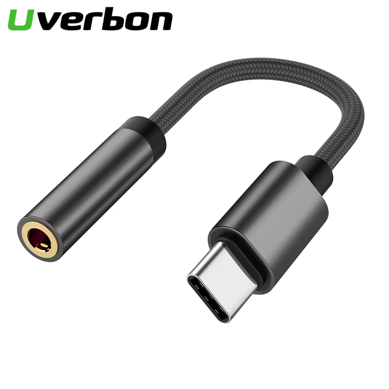 USB 3 1 Type C до 5 мм Плетеный аудио кабель конвертер папа разъем для наушников AUX Letv 2