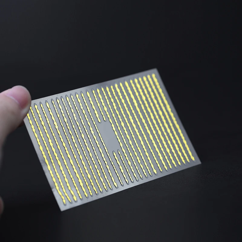 SN003 Gold 1 шт Золотые 3D наклейки для ногтей, кривые полосы, линии, наклейки для ногтей, клейкая полосатая повязка, наклейки для дизайна ногтей, розовые, золотые, серебряные - Цвет: SN003 Gold