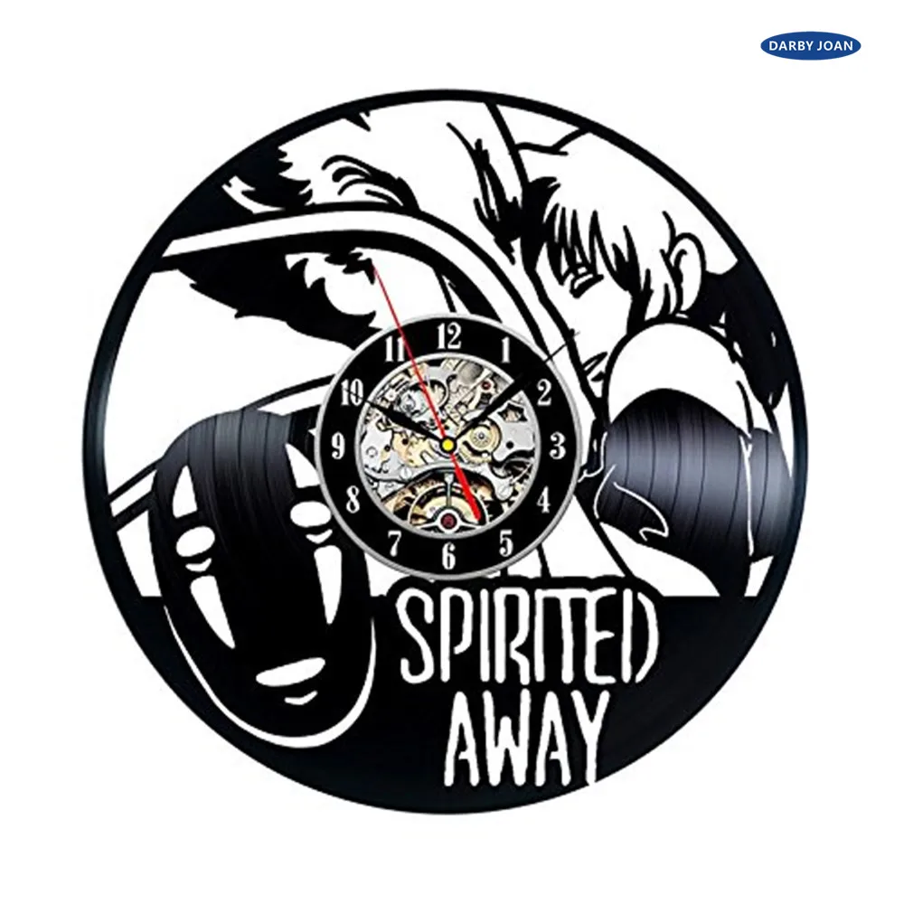 Виниловые настенные часы из японского мультфильма duvar saati|duvar saati|vinyl wall clockwall clock |