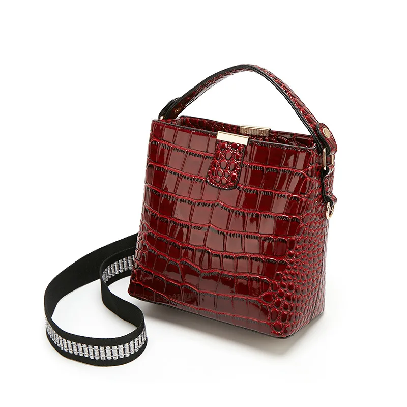 Сумка SWDF женская из экокожи модный саквояж на плечо кросс боди портфель