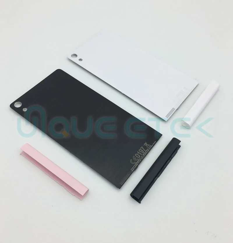 Для Huawei Ascend P6 металлическая задняя крышка батарейного отсека Запасные части +