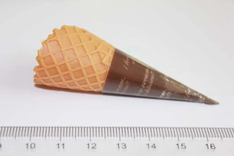 10 шт. искусственный лед из пластика конус для мороженого миниатюрные конусы DIY