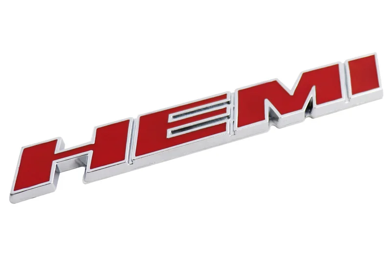 Хромированный красный HEMI для Ram 1500 зарядное устройство Challenger 300C заводская