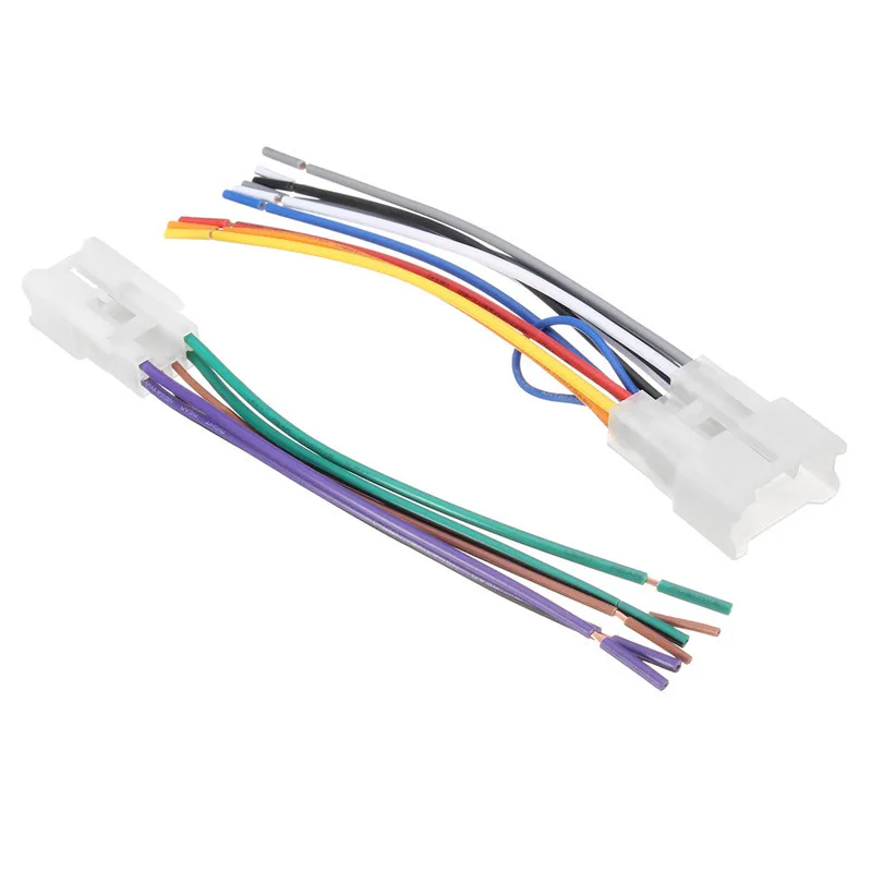 Автомагнитола 2 Din с креплением на раму стерео CD плеер проводом адаптер для