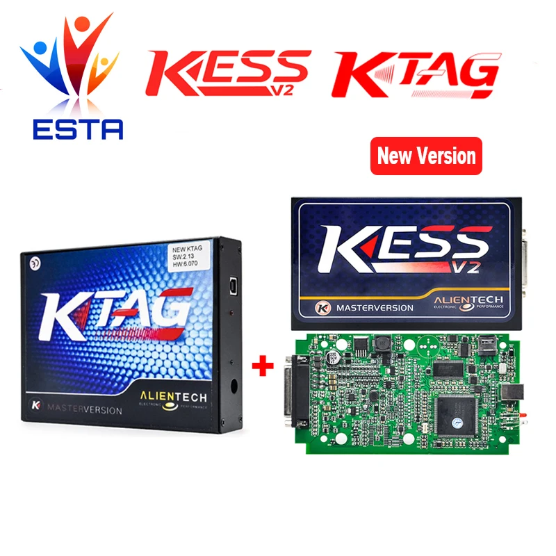 Новейшая версия 2019 V2.30 KESS V2 блока управления двигателем OBD2 менеджер Тюнинг