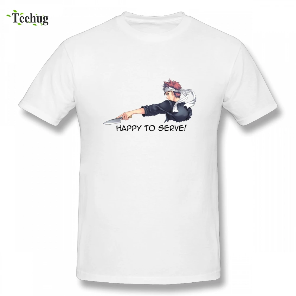 

Shokugeki No Soma T shirt Food Wars Yukihira Soma Tee shirt Hot sale Nice Short-sleeved Popular Casual Nice Fashion