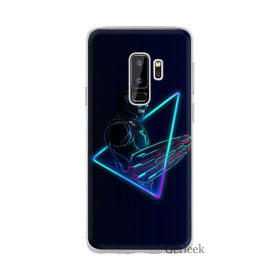 Чехол для телефона Desxz Superheroes Samsung Galaxy S3 S4 S5 S6 S7 Edge S8 S9 S10 S10e Plus Note 8 9|Чехлы-накладки| |
