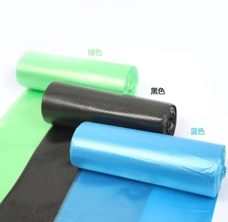 1 рулон (20 шт.) 45*52 см HDPE мешок для мусора мусорный мусор кухня держать ёршика-вверх