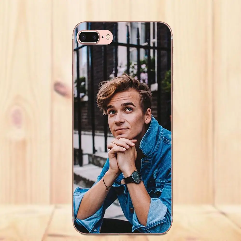 Maerknon Joe Sugg Custom Photo мягкий чехол для телефона Apple iPhone 4 4S 5 5C 5S SE 6 6S 7 8 Plus X | Мобильные