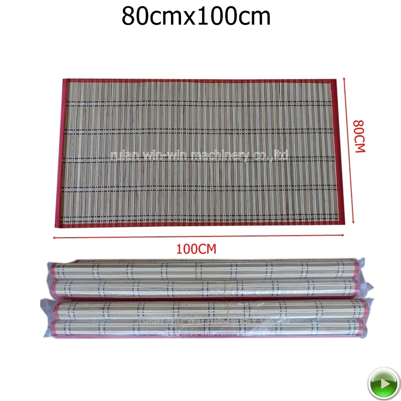 Маленькие бамбуковые занавески 80x100 см для изготовления сумок ширина 80 Длина 100