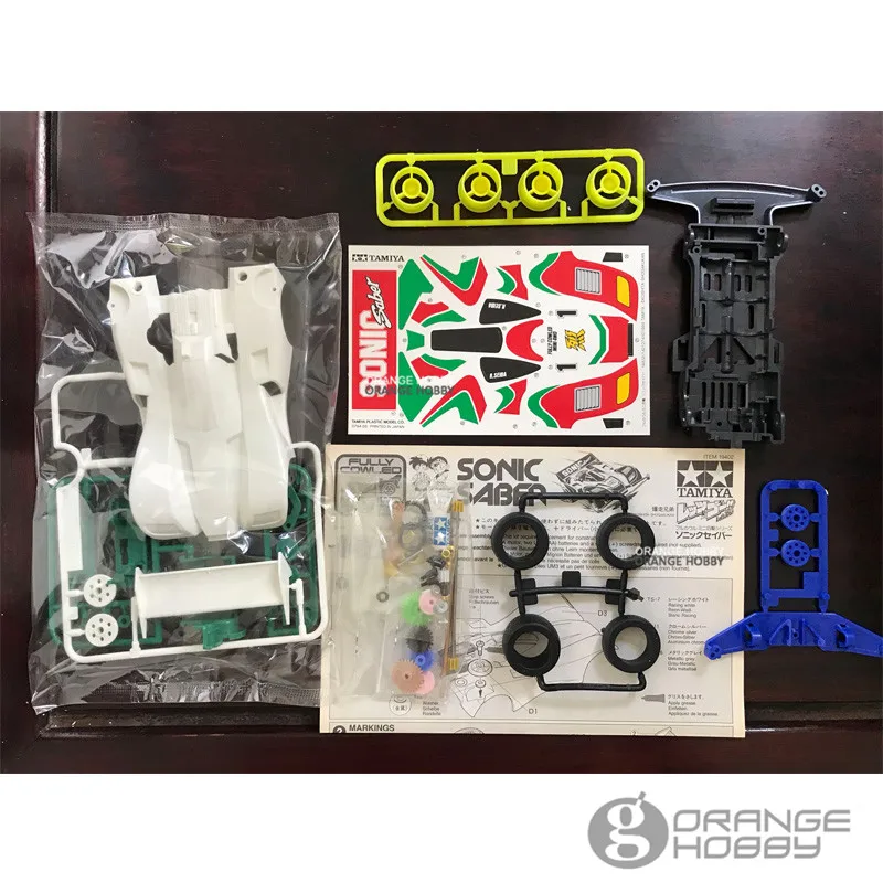 OHS Tamiya по супер скидке 1/32 мини 4WD № 2 Sonic зубная щётка сабля(супер 1 шасси) сборки пластиковая модель Наборы