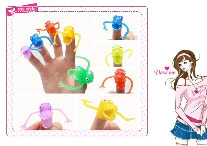 Искусственная ПВХ марионетка на палец игрушки для рассказа рассказов Хэллоуин