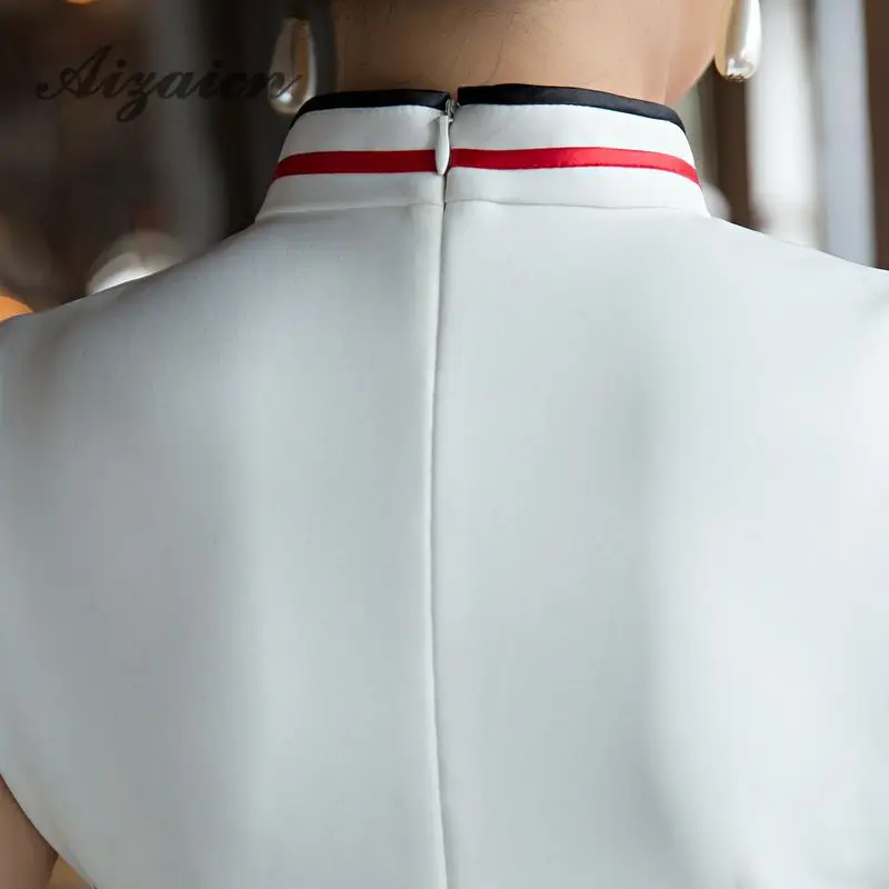 Китайское традиционное женское платье Cheongsam с красным цветком, китайское традиционное платье в восточном стиле, китайский магазин одежды