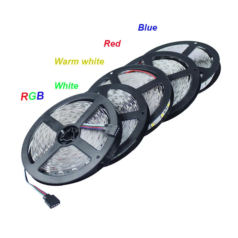 12 V 5 M гибкая 150 шт. светодиодный S 5050 SMD RGB Светодиодные ленты света DC12V гибкий свет