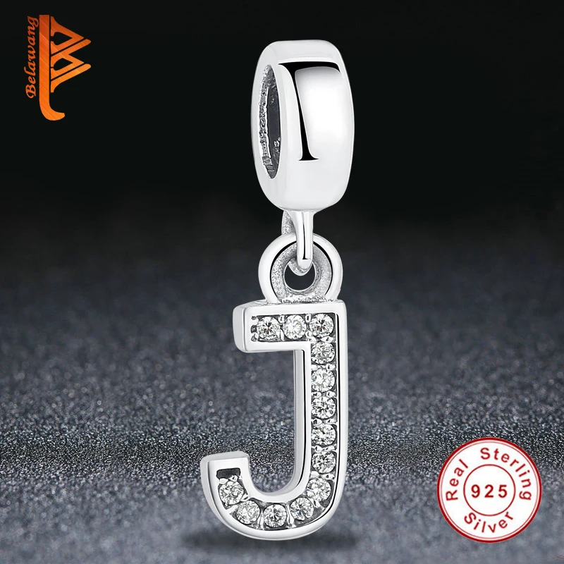 BELAWANG Классические Подвески с буквенным принтом оригинальный браслет из бисера