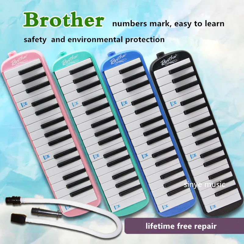 Музыкальная гармошка Brother Melodica 32 ключа 4 цвета с сумкой| |