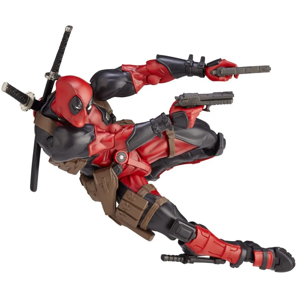15cm Super Heros Deadpool Joint movement Action Figure Collection toys for christmas gift Weapons | Игрушки и хобби