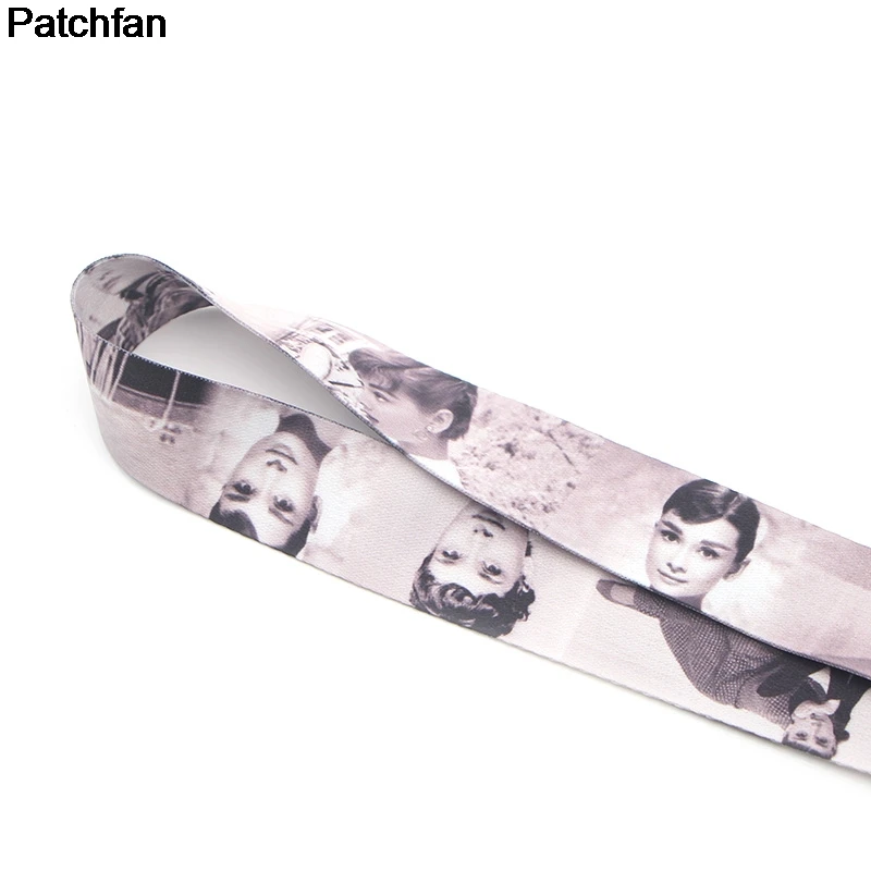 

Patchfan kids cartoon lanyards neck straps phones keys bag camera id card holders key chain webbing ribbons A1964