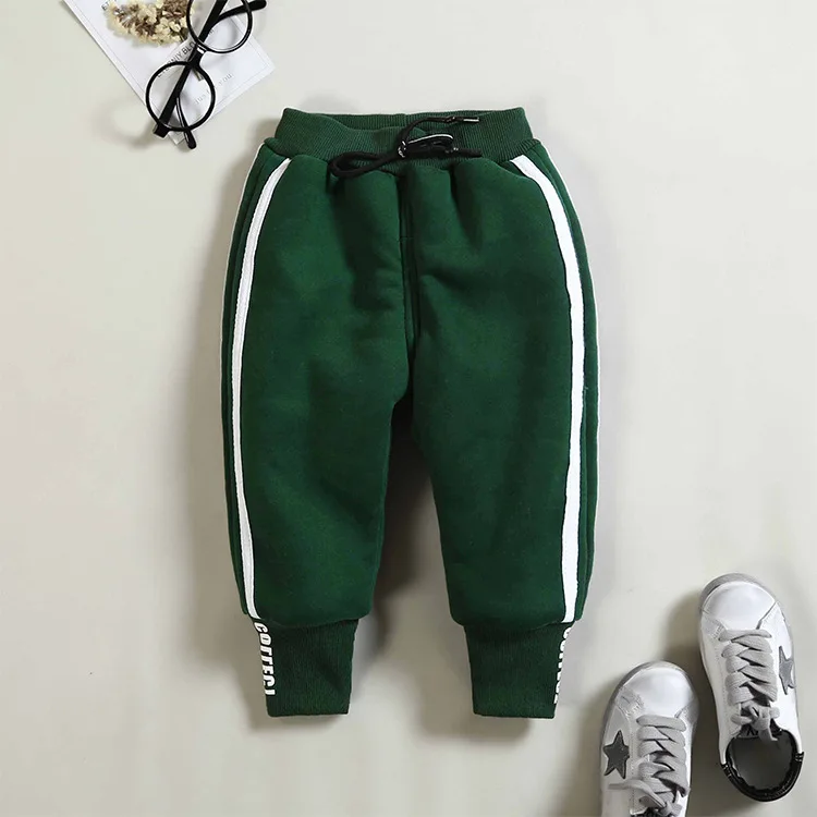 Весенние штаны для маленьких девочек эластичные однотонные Повседневные