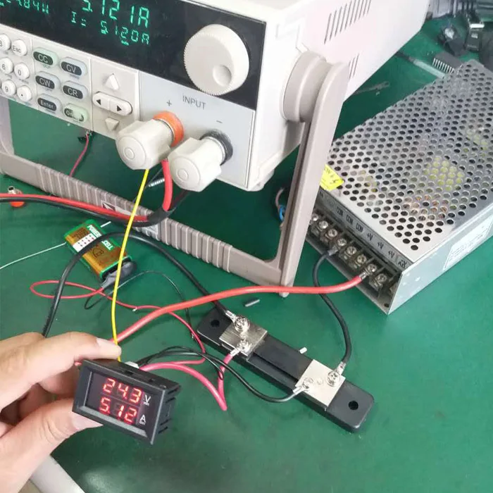 5 шт./лот DC0 100V 0 50A LED DC двойной дисплей цифровой амперметр напряжения с тонкой