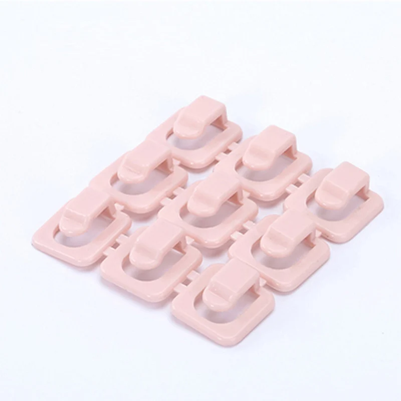 Pink 18 шт./компл. провода клипсы для хранения DIY крепления кабельный зажим кабеля Корпус данных финишной обработки инструмент с фиксированной подходящие кабели небольших инструментов - Цвет: Pink