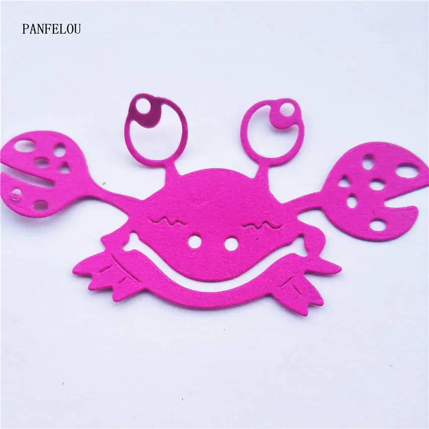 PANFELOU песок крабы Скрапбукинг DIY пасхальные свадебные открытки в альбом