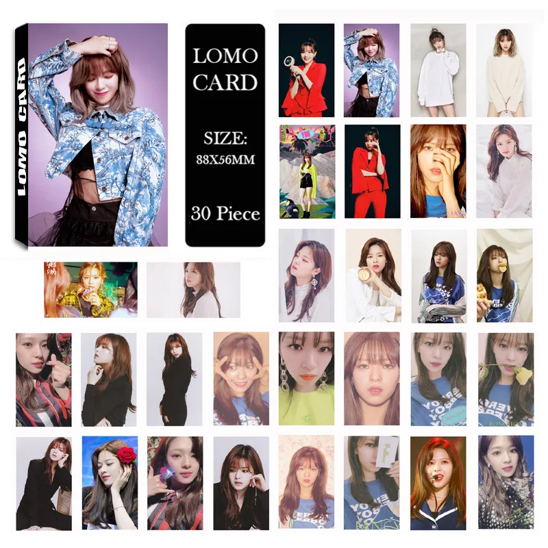 Youpop KPOP TWICE FANCY MOMO DaHyun TZUYU NAYEON альбом LOMO Cards k-pop Новая мода самодельная бумажная Фотокарта LK651