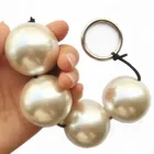 Большие Анальные шарики 4 см диаметром, акриловые анальные пробки, стимулировать секс простаты, игрушки для мужчин и женщин, товары для игр для взрослых, анальная пробка