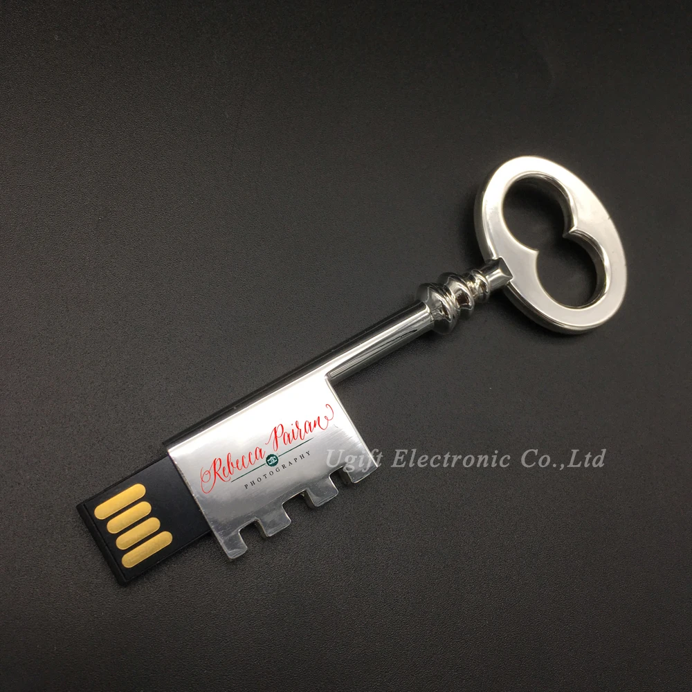 USB флеш-накопитель с каркасным ключом 1 шт. 4 ГБ 8 цветная печать логотипа usb флешка