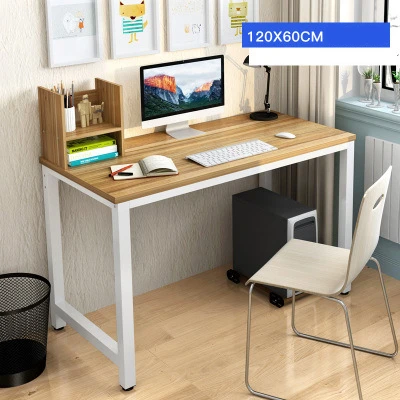 Простой современный офисный стол портативный компьютерный настольный домашний офисный мебель для учебы письменный стол настольный ноутбук стол - Цвет: N  120x60cm