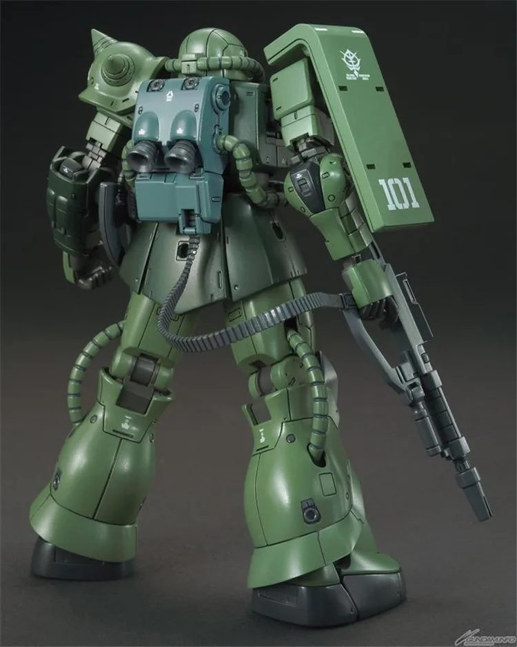 Bandai Gundam 1/144 HG ZAKU II тип C 6/R6 мобильный костюм сборные модели наборы экшн фигурки