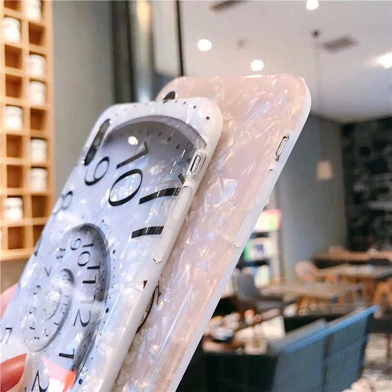 Чехол для телефона TANZ iPhone 7 8 Plus Dream Shell чехлы с рисунком XR XS Max 6 S мягкий силиконовый