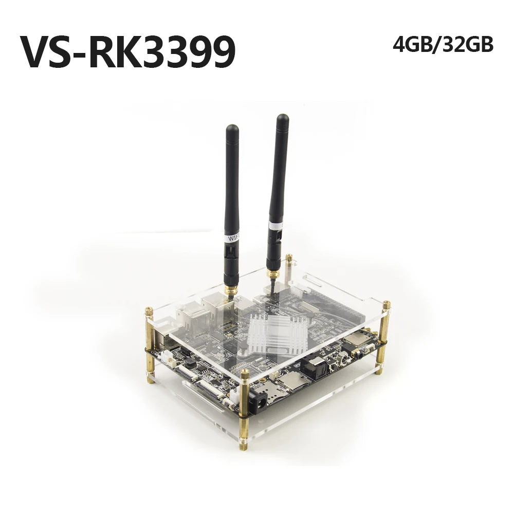 4GB 32GB Mecool VS RK3399 DIY RK3399 Mali-T860 ТВ приставка супер макетная плата 4 к 10 бит VP9 Android 7,1 Smart медиаплеер - Цвет: 4GB 32GB