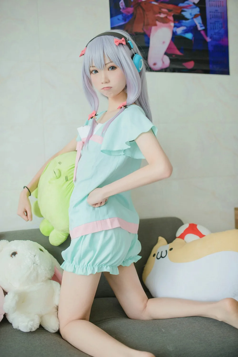 Аниме &quoteromanga-sensei&quot cos Izumi Sagiri костюмы для костюмированной вечеринки на Хэллоуин