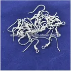 200 шт, 18 мм, сделай сам, ювелирное изделие, серебряные серьги с крючками, 925 пробы, серебряные серьги с французскими шариками, серебряные серьги с крючками