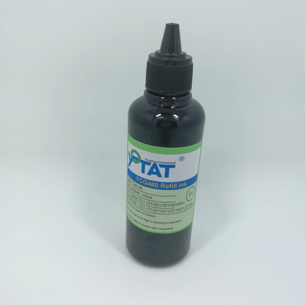 YOTAT 100 мл краситель чернила для Canon PGI-450 PGI-550 PGI-650 PGI-470 PGI-570 PGI-670 CLI-451 CLI-551 CLI-651 CLI-471 CLI-571