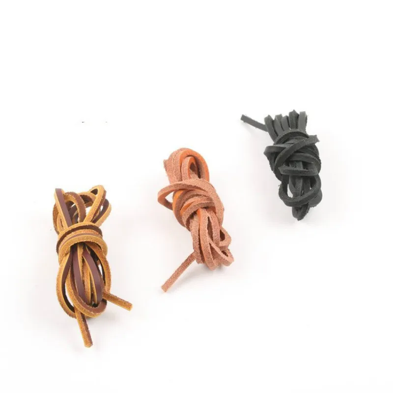 

Квадратная мягкая кожа Дерево Кожа крем кожаный шнур нож Ручка Веревка 1,2 метров