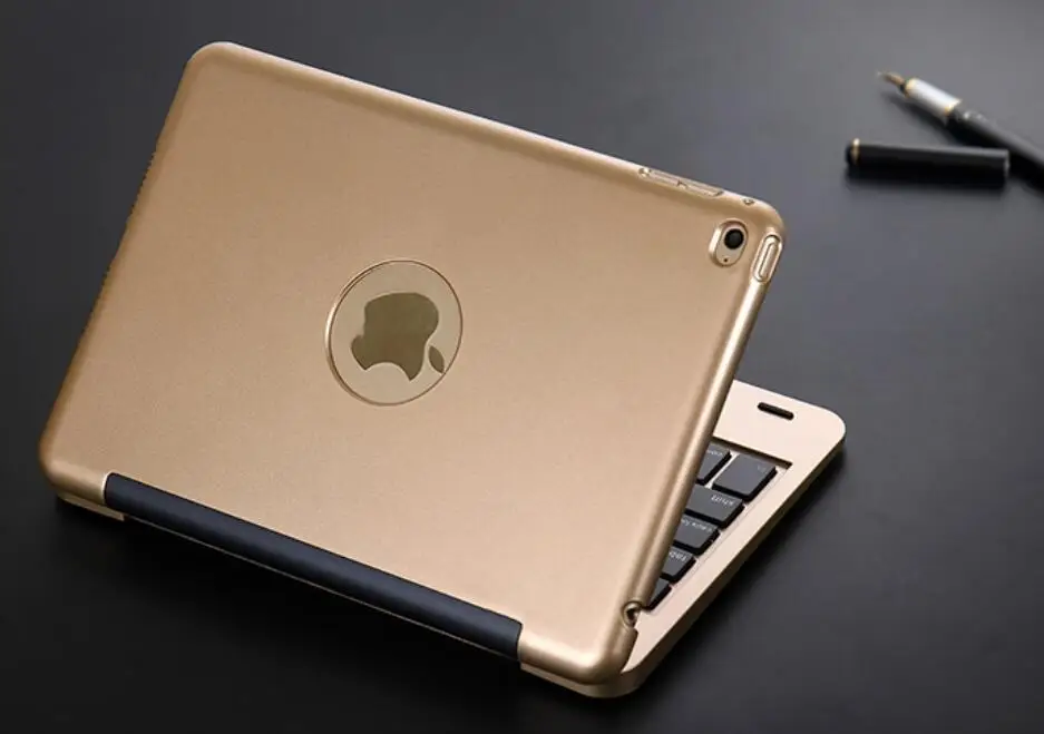Чехол-клавиатура для iPad Mini 3 mini 2 mini 1 7,9 дюймов планшета. Полный корпус защитный портативный умный беспроводной чехол для клавиатуры