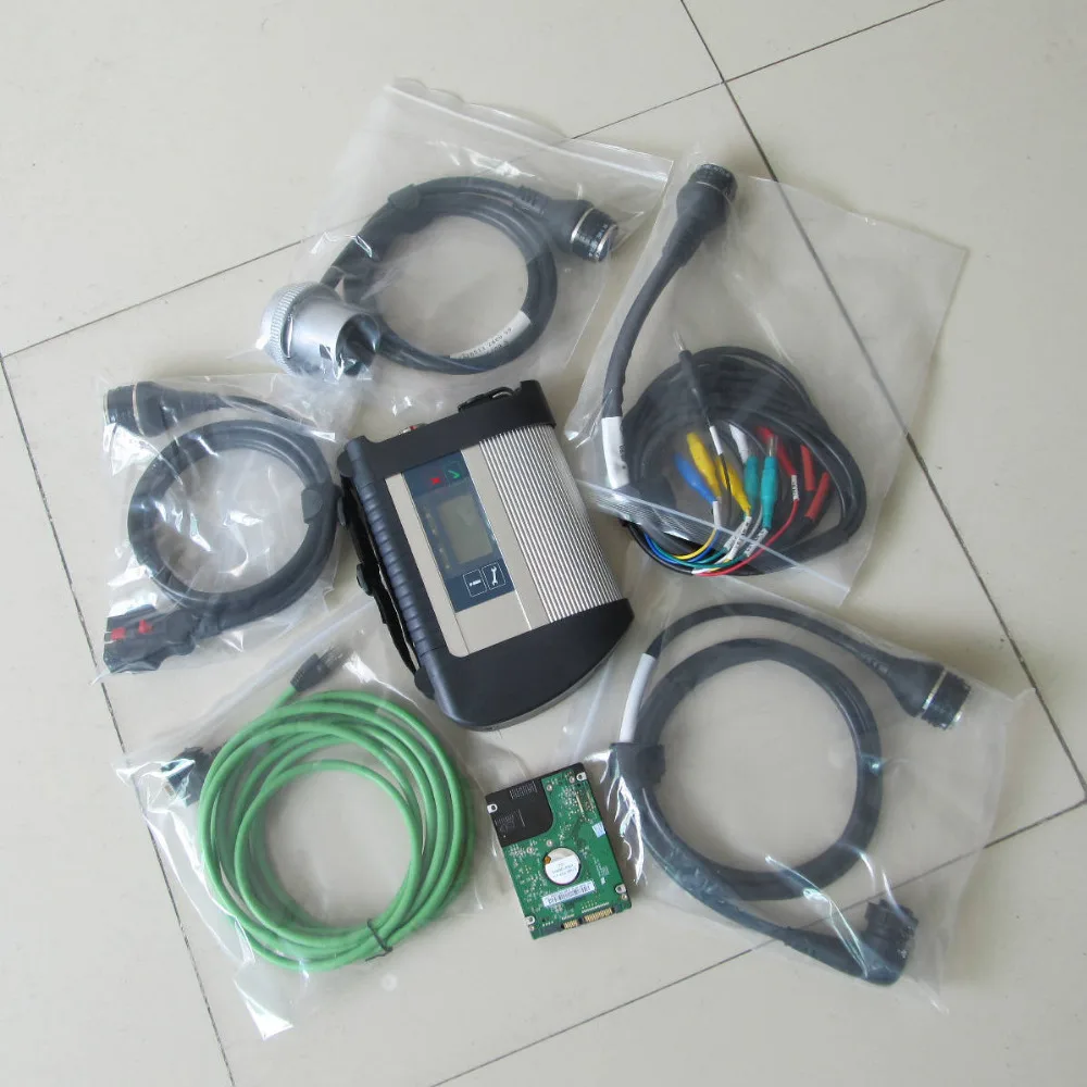 New mb star c4 sd connect compact 4 + Программное обеспечение V2020.12 HDD установленный на ноутбуке