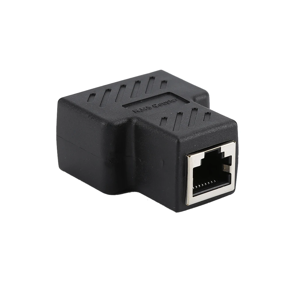 Разветвитель Zeadow RJ45 адаптер с 1 на 2 порта мама CAT5/CAT6 разъем Ethernet LAN разветвитель