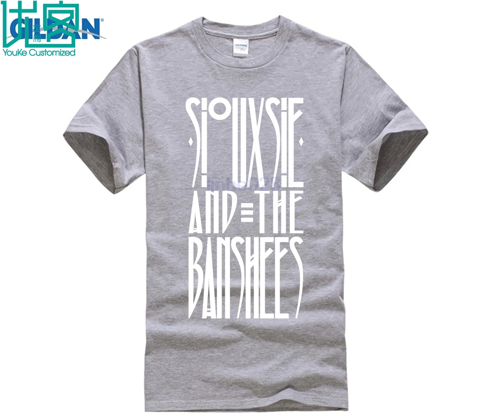 Siouxsie and the Banshees Logo Shirt T | Мужская одежда