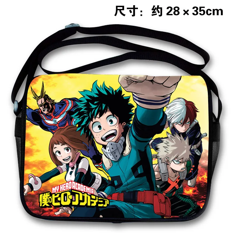Аниме Рюкзак My Hero Academia мультфильм Многофункциональная Кожаная сумка на плечо